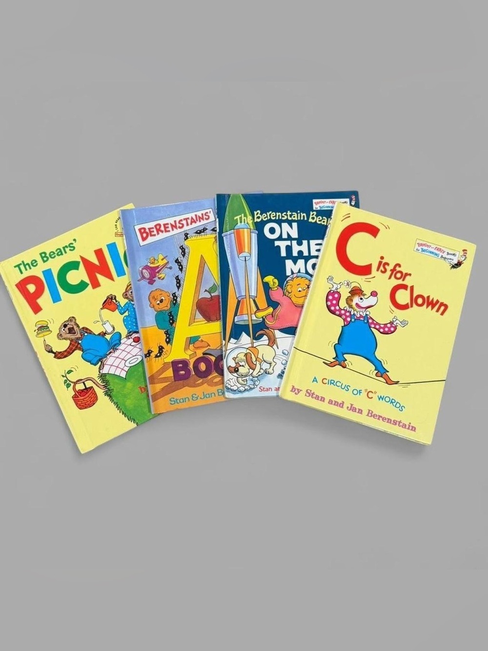 Children's Book Set of 4 Hardcover Berenstain Bears